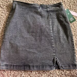 🖤NWT wild fable black denim skirt size 2 🖤